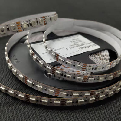 εύκαμπτη λουρίδα των οδηγήσεων 5M SMD4040 14.4W/M έξυπνη με το άσπρο ντυμένο καλώδιο DC24V