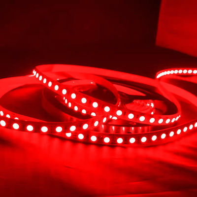 εύκαμπτη λουρίδα των οδηγήσεων 5M SMD4040 14.4W/M έξυπνη με το άσπρο ντυμένο καλώδιο DC24V