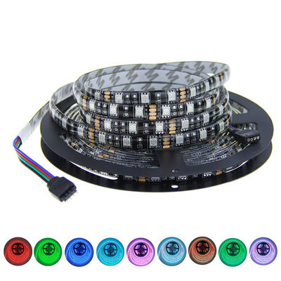 Η μουσική ελαφρύ IP65 RGB 5050 ελαφριών καθορισμένων οδηγήσεων ταινιών έξυπνων στεγανοποιεί την εγχώρια διακόσμηση 5M