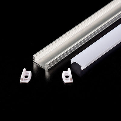 8mm των άσπρων οδηγήσεων αλουμινίου σχεδιαγράμματος τετραγωνική κάλυψη PC σχεδιαγράμματος ελαφριά γραμμική