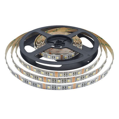 24V SMD 5050 οδηγημένη Rgbw λουρίδα 4 φω'τα 1 στα θερμά άσπρα ελαφριά 5m αδιάβροχα λουρίδας για υπαίθριο