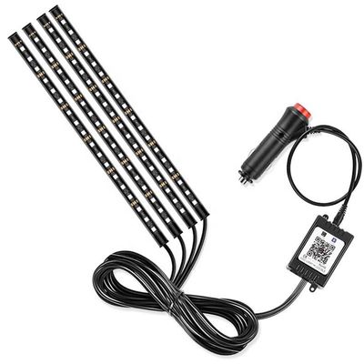 SMD 5050 των RGB τροποποιημένο αυτοκινήτων φω'των οδηγήσεων λαμπτήρων φως ατμόσφαιρας διακοσμήσεων αυτοκινήτων εσωτερικό