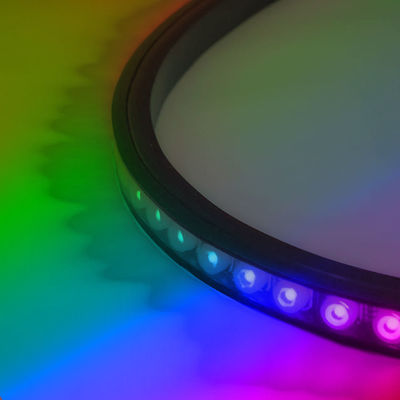 12V ελαφρύς RGB εξωτερικός γραμμικός λαμπτήρας φωτισμού σημαδιών πλυντηρίων τοίχων των υπαίθριων οδηγήσεων