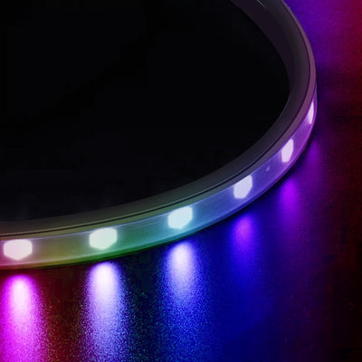 12V ελαφρύς RGB εξωτερικός γραμμικός λαμπτήρας φωτισμού σημαδιών πλυντηρίων τοίχων των υπαίθριων οδηγήσεων
