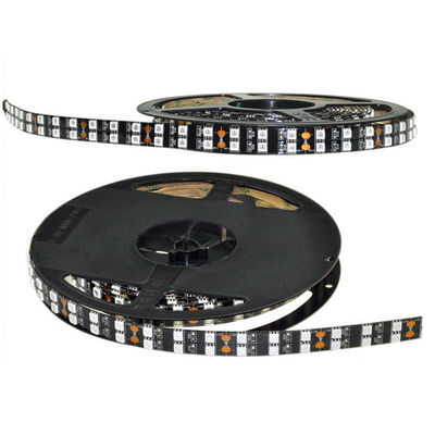 12V μαύρος διπλός υπόλοιπος κόσμος 5050 PCB λουρίδα 60LEDs/M 120LED/M DC12V των οδηγήσεων