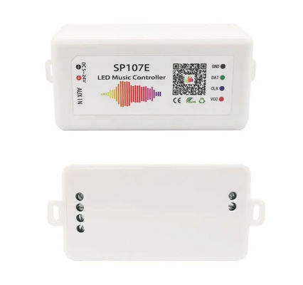 APP Bluetooth Rgb οδηγημένος ελεγκτής μουσικής για την ελαφριά λουρίδα WS2812B WS2811 SP107E εικονοκυττάρου