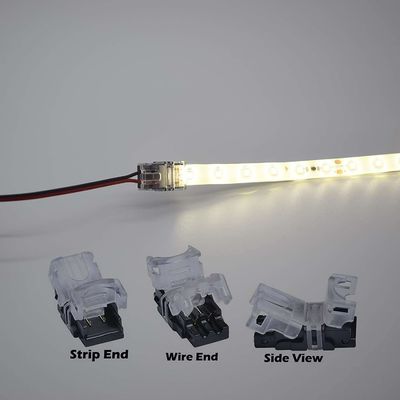 η καρφίτσα 4pin 3pin 2 οδήγησε θηλυκό αρσενικό 8mm 10mm καλωδίων των ελαφριών οδηγήσεων συνδετήρων το βοηθητικό τελικό