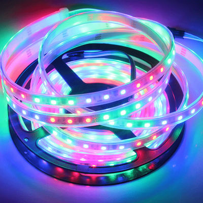 Ws2815 ελαφρύς μεμονωμένος Rgb Smd 12v σημάτων στοιχείων Daul διάθεσης των ψηφιακών έξυπνων οδηγήσεων που οδηγείται 60 144 LEDs