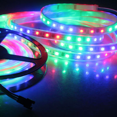 Ws2815 ελαφρύς μεμονωμένος Rgb Smd 12v σημάτων στοιχείων Daul διάθεσης των ψηφιακών έξυπνων οδηγήσεων που οδηγείται 60 144 LEDs