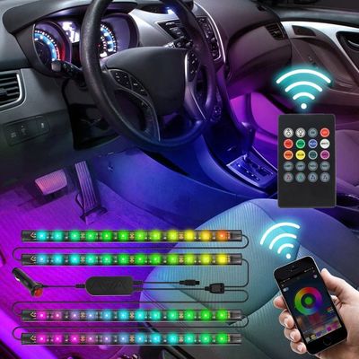 5050rgb 12W/M Ws2812b προσπελάσιμα οδηγημένα λουρίδων ευκίνητα αδιάβροχα φω'τα λουρίδων εικονοκυττάρου οδηγημένα Dreamcolor