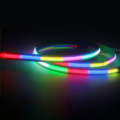 Ελαφριά λουρίδα διάθεσης των RGB οδηγήσεων σπαδίκων έξυπνων καμία ελαφριά λουρίδα 630LEDs/M χρώματος σημείων πλήρης