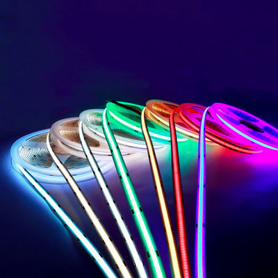 η λουρίδα Rgb 768Leds/M 24V Ip65 των 756LEDs/M Rgb οδηγήσεων σπαδίκων 10mm στεγανοποιεί των οδηγήσεων εύκαμπτων