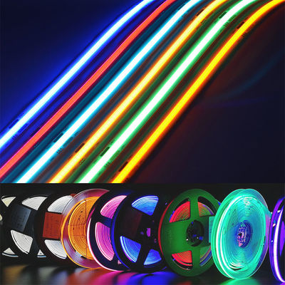 εύκαμπτη σιλικόνη σπαδίκων λουρίδων των Rgb Rgbw έξυπνων οδηγήσεων 24v 12v 5v Rgbcw προσπελάσιμη