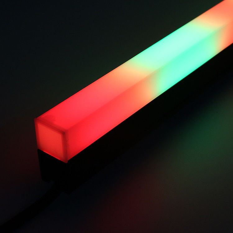 DC24V 96leds εικονοκυττάρου DMX RGB γραμμική οδηγημένη διαδρομή αργιλίου σωλήνων ελαφριά για τα προγράμματα φωτισμού