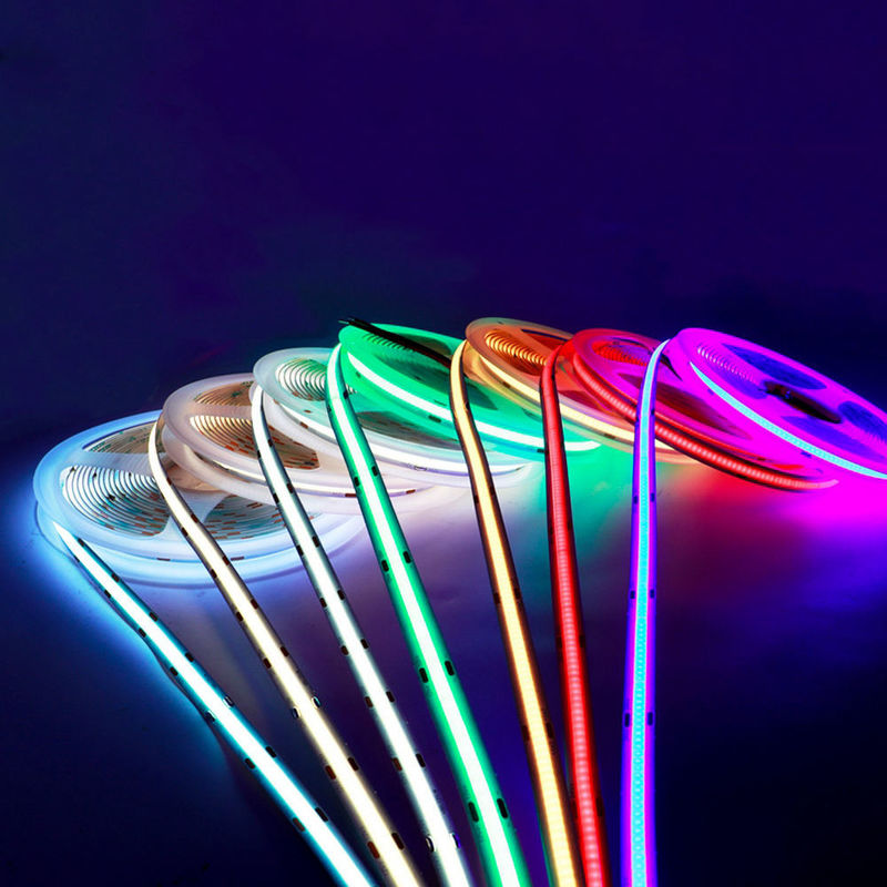 η λουρίδα Rgb 768Leds/M 24V Ip65 των 756LEDs/M Rgb οδηγήσεων σπαδίκων 10mm στεγανοποιεί των οδηγήσεων εύκαμπτων