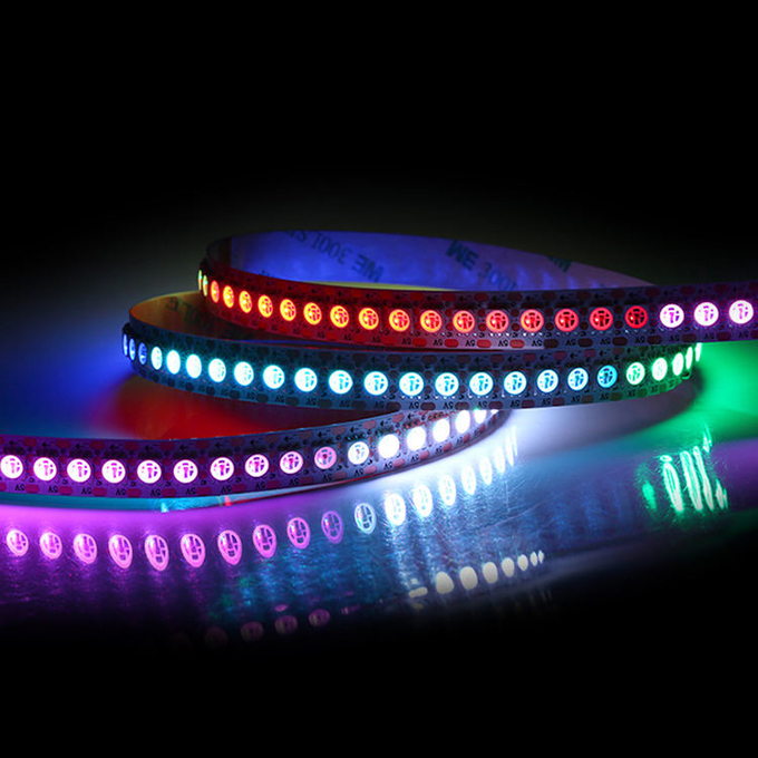 60 144Leds/M μαγική προσπελάσιμη Rgb οδηγημένη λουρίδα 5m 10m έξυπνο φως 0 εικονοκυττάρου 5V 12V λουρίδων WI οδηγημένο η Fi