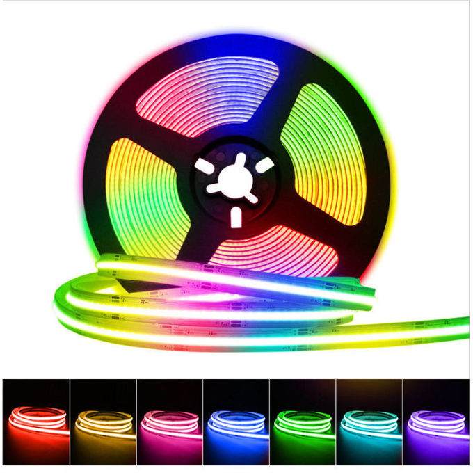 DC12V 24V 10mm των έξυπνων οδηγήσεων λουρίδων φω'των RGB ΣΠΆΔΙΚΑΣ χρώματος RGBW ονείρου πλήρης οδήγησε τη λουρίδα 0